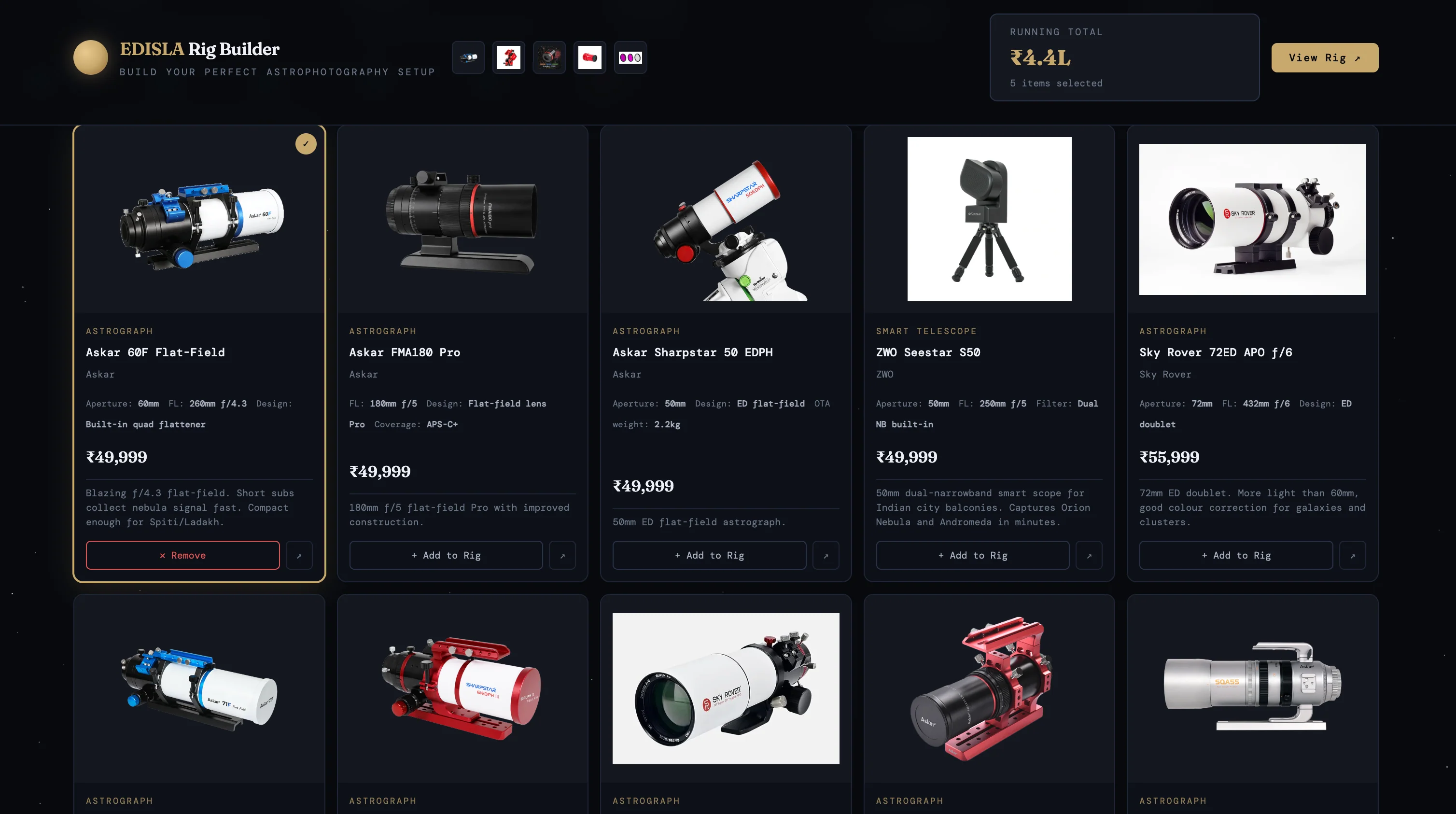 Explore the Universe with EDISLA