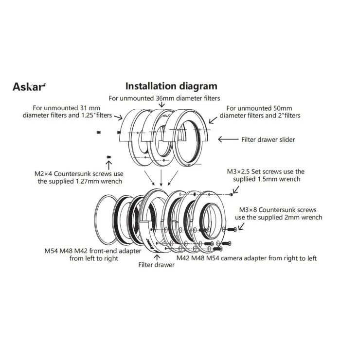 Askar 5-in-1 M54 Filter Drawer - Image 4