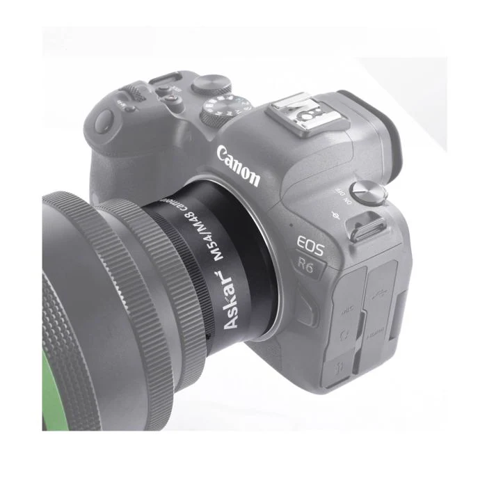 Askar 54mm / 48mm Wide T-Ring Camera Adapter for Nikon Z-Mount Mirrorless Cameras - Image 3