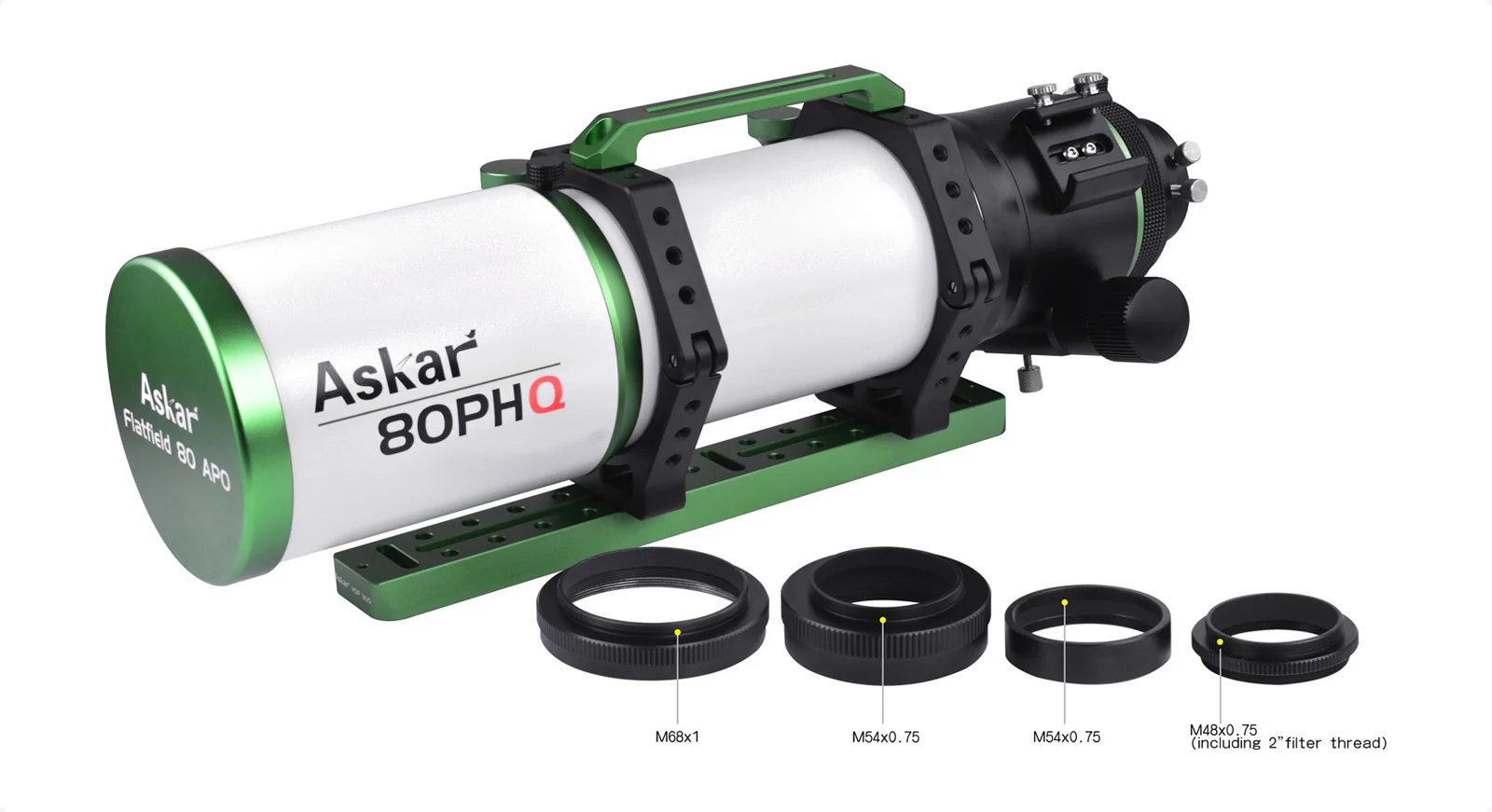 Askar 80PHQ (f/7.5 Flatfield Super APO Quadruplet 80mm Astrograph) - Image 6