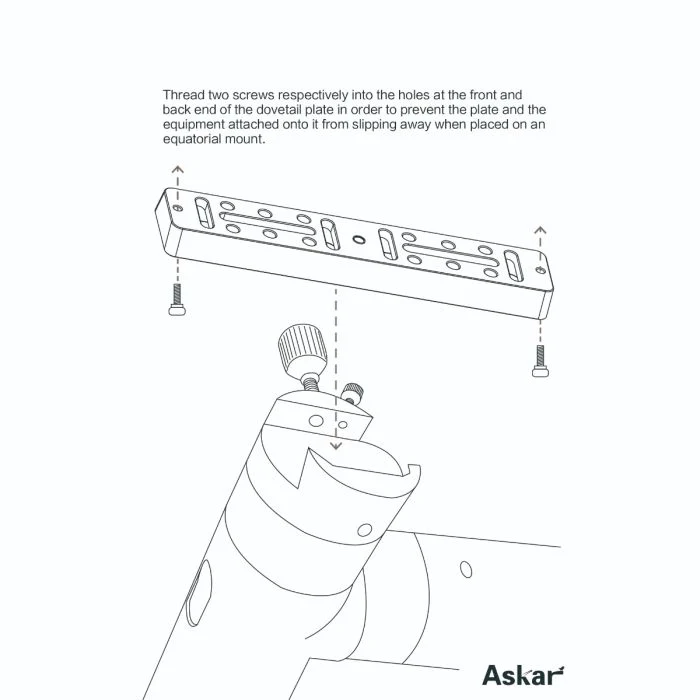 Askar Vixen Style Universal Dovetail Plates - Image 2