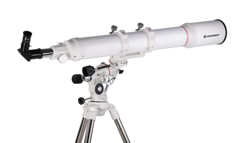 BRESSER Messier AR102/1000 + EQ30 mount, Red Dot Finder, ST1 steel tripod,90 degree star diagonal mirror, 3x barlow lens & PL10mm & PL25mm - Image 5
