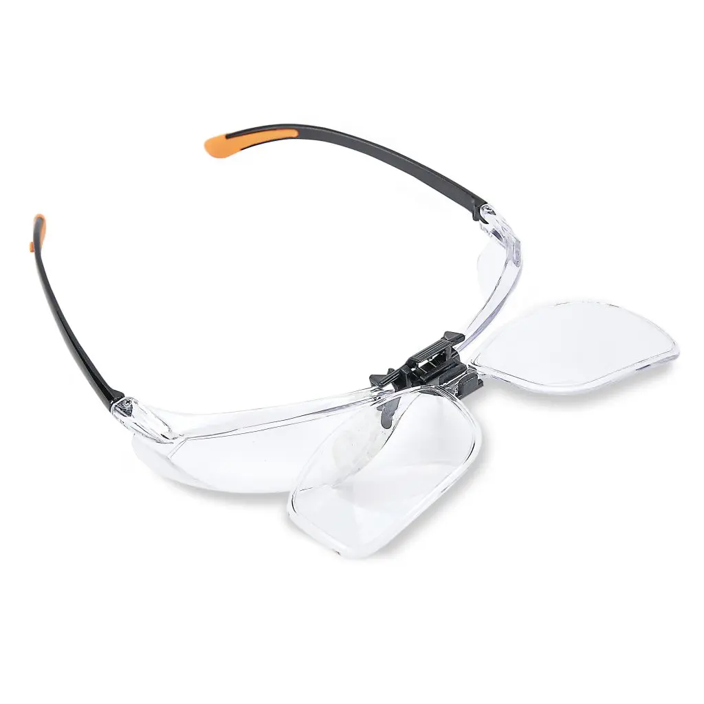 Carson 1.5x (+2.5 Diopter) Flip Up Protective Magnifying Safety Glasses VM-20 - Image 5