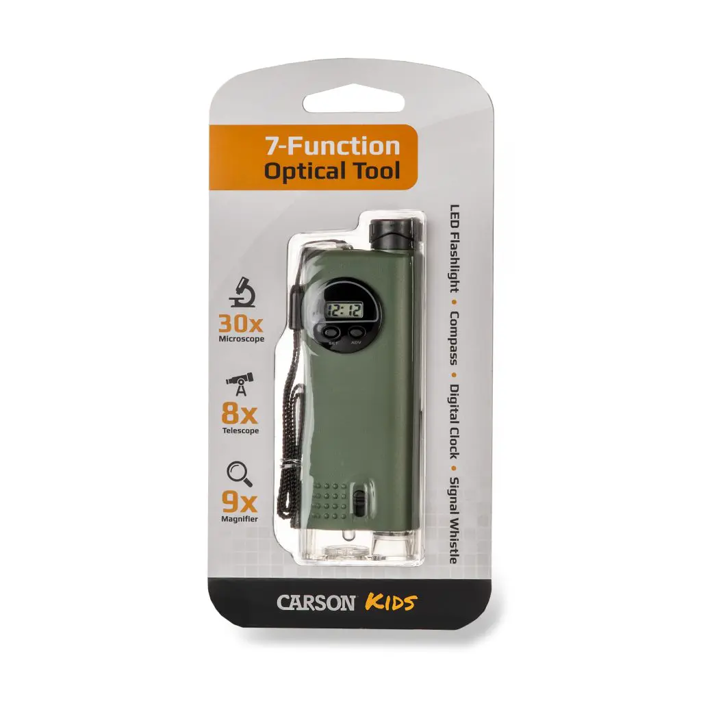 Carson X-Scope Kids 7-Function Multi Purpose Educational Optical Pocket Tool CP-11 - Image 9