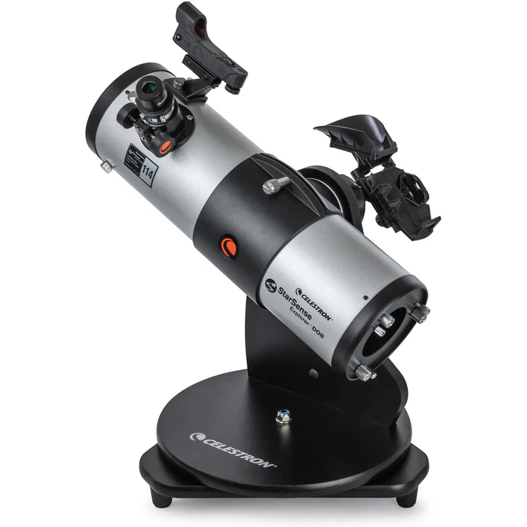 Celestron StarSense Explorer 114mm Smartphone App-Enabled Tabletop Dobsonian Telescope - Image 2