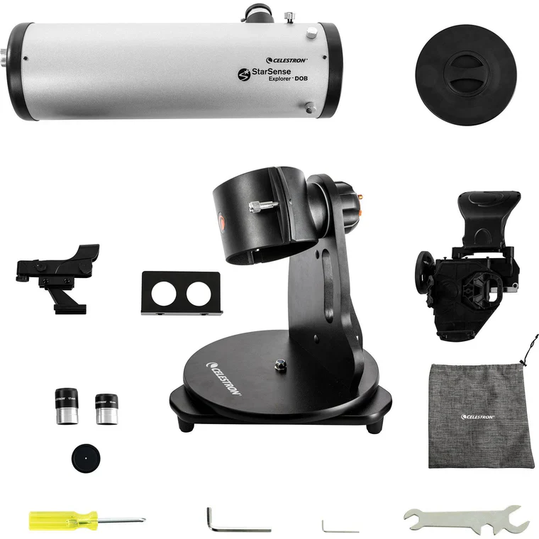 Celestron StarSense Explorer 114mm Smartphone App-Enabled Tabletop Dobsonian Telescope - Image 8