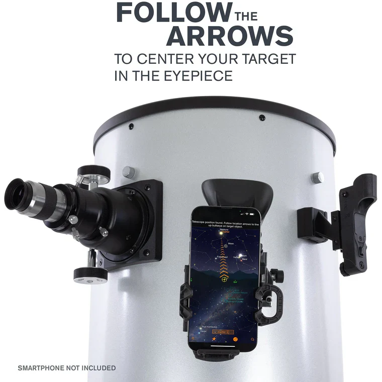 Celestron StarSense Explorer 12" Smartphone App-Enabled Dobsonian Telescope - Image 5