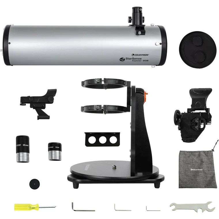 Celestron StarSense Explorer 150mm Smartphone App-Enabled Tabletop Dobsonian Telescope - Image 3