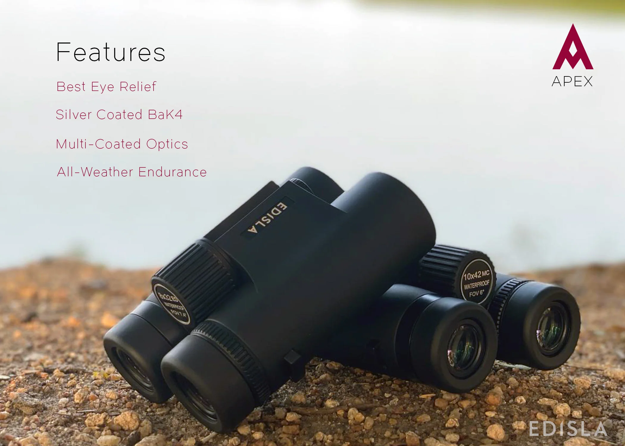 EDISLA Apex Binocular HD 8x42 - Image 5
