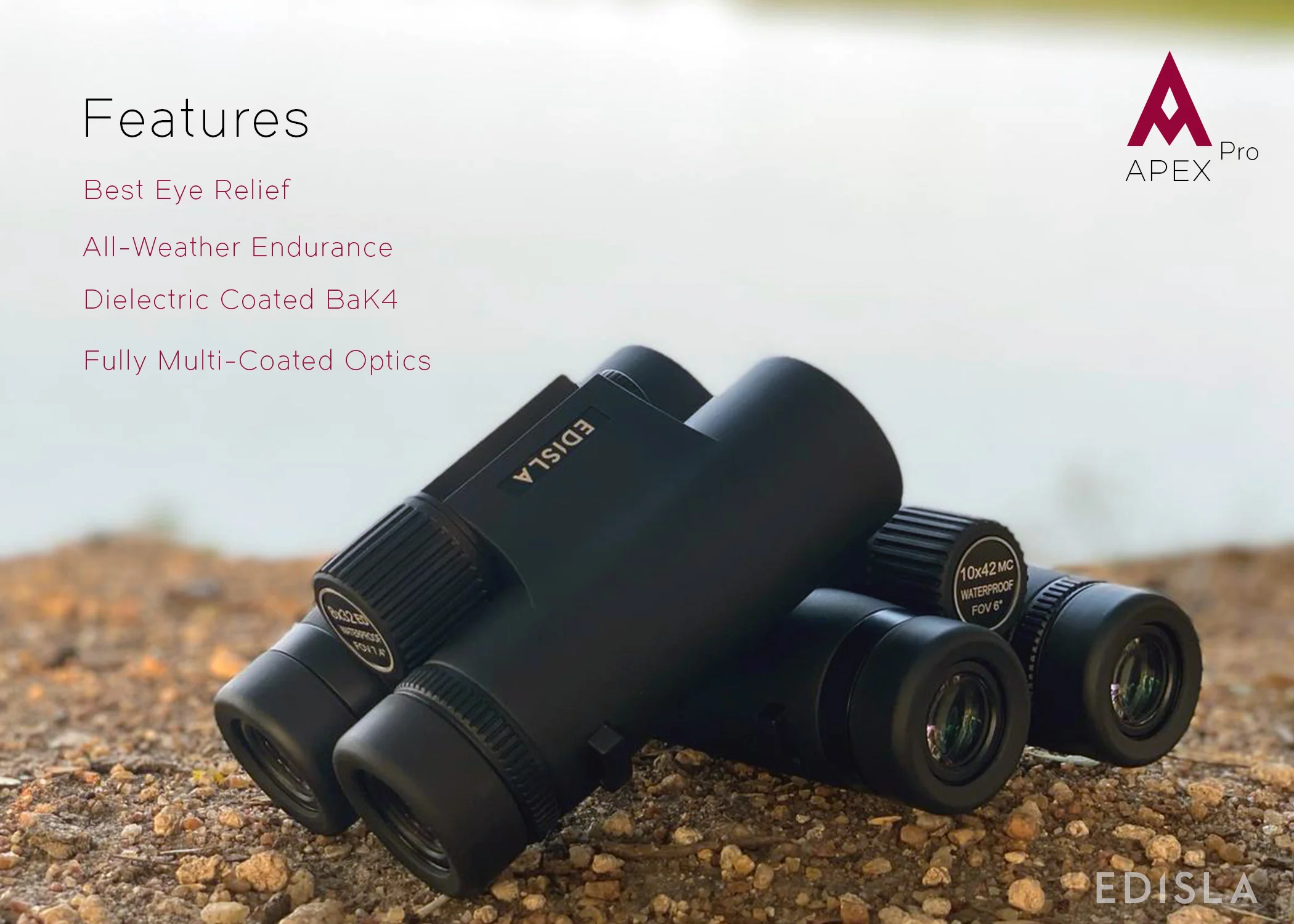 EDISLA Apex PRO Binocular UHD 10x42 - Image 5