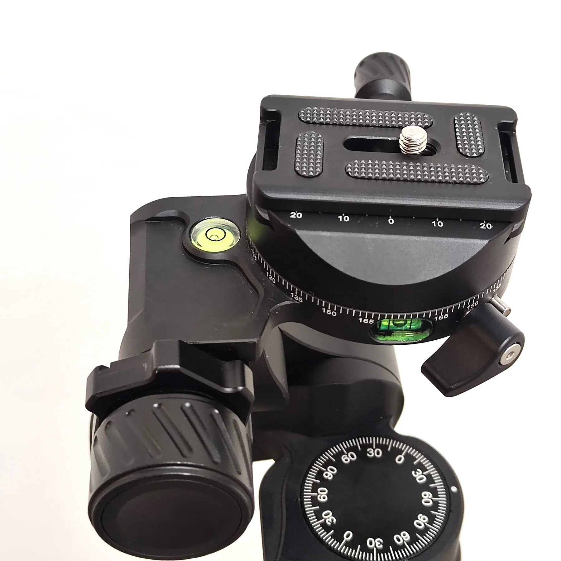 MSM  New CNC Machined 3-Way Geared Tripod Head with Arca QR Plate - Image 3