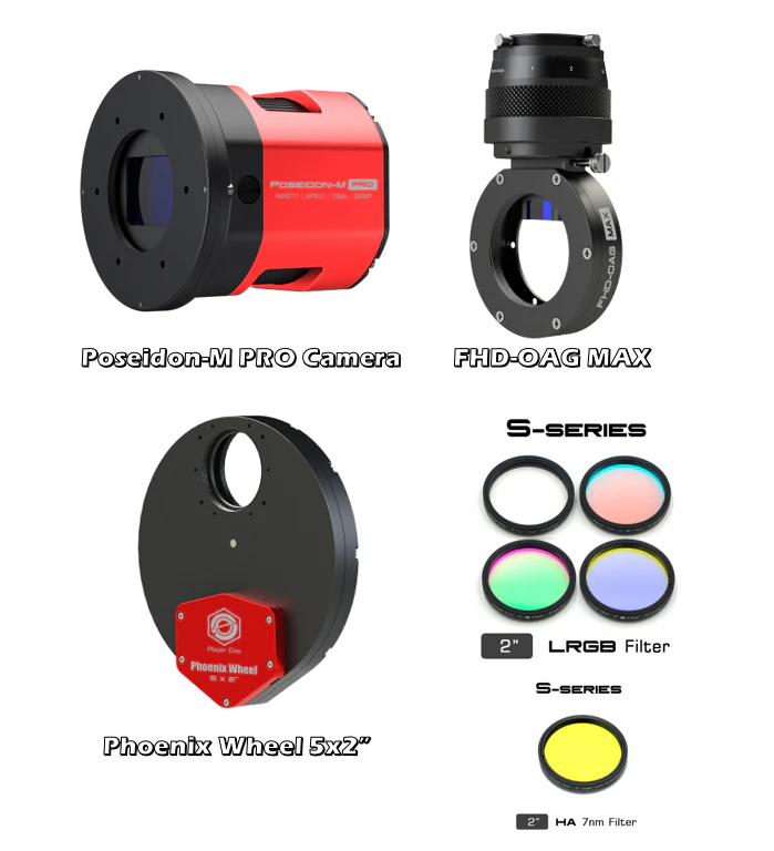 Player One Astronomy Poseidon-M Pro (IMX571) USB3.0 Mono Cooled Camera - Image 6