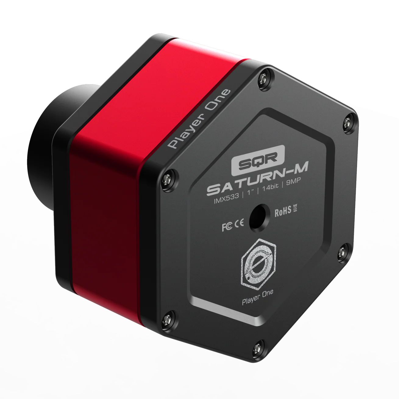 Player One Astronomy Saturn-M SQR USB3.0 Mono Camera (IMX533) - Image 2