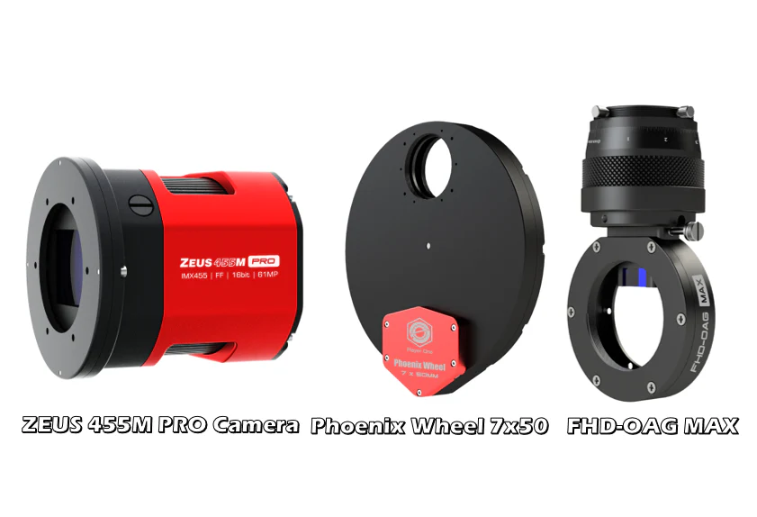 Player One Astronomy ZEUS 455M PRO (IMX455) USB3.0 Mono Cooled Camera - Image 3