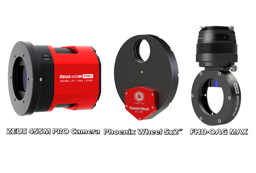 Player One Astronomy ZEUS 455M PRO (IMX455) USB3.0 Mono Cooled Camera - Image 4