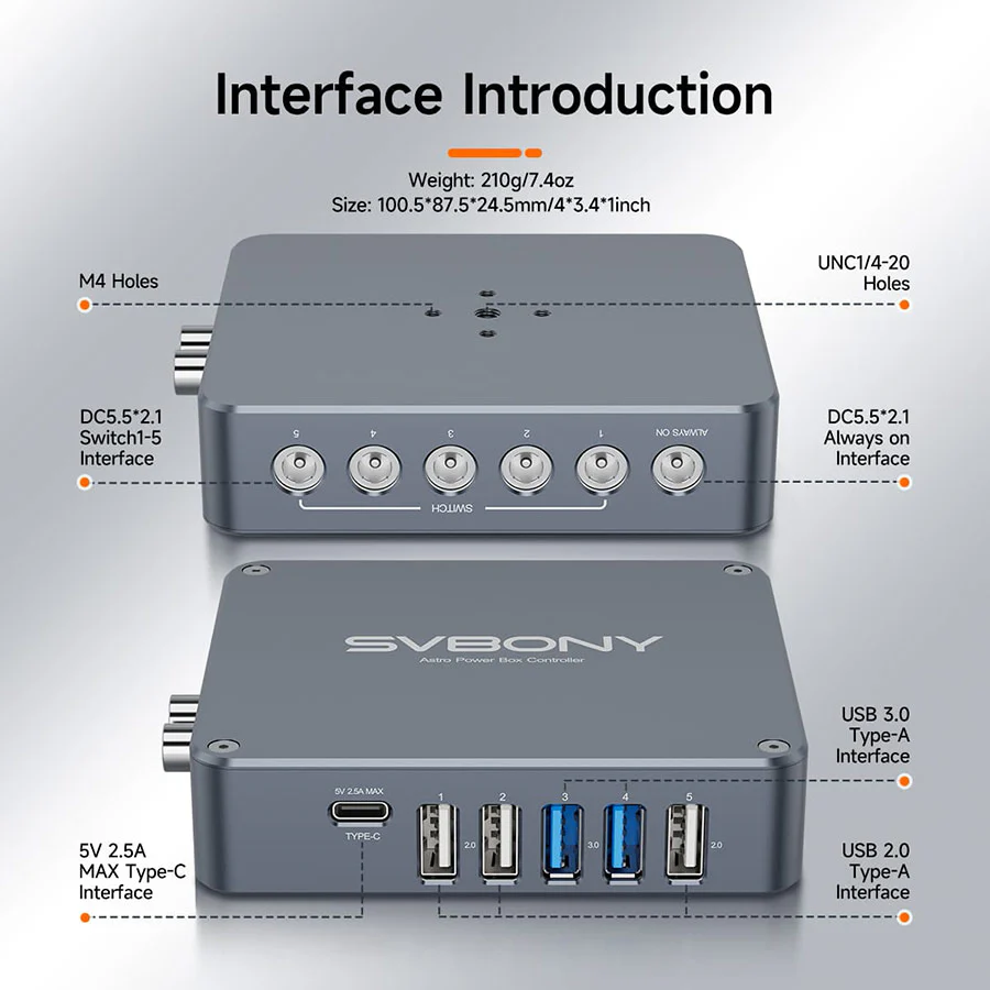 Svbony Astro Power Controller SV241 Pro - Image 4