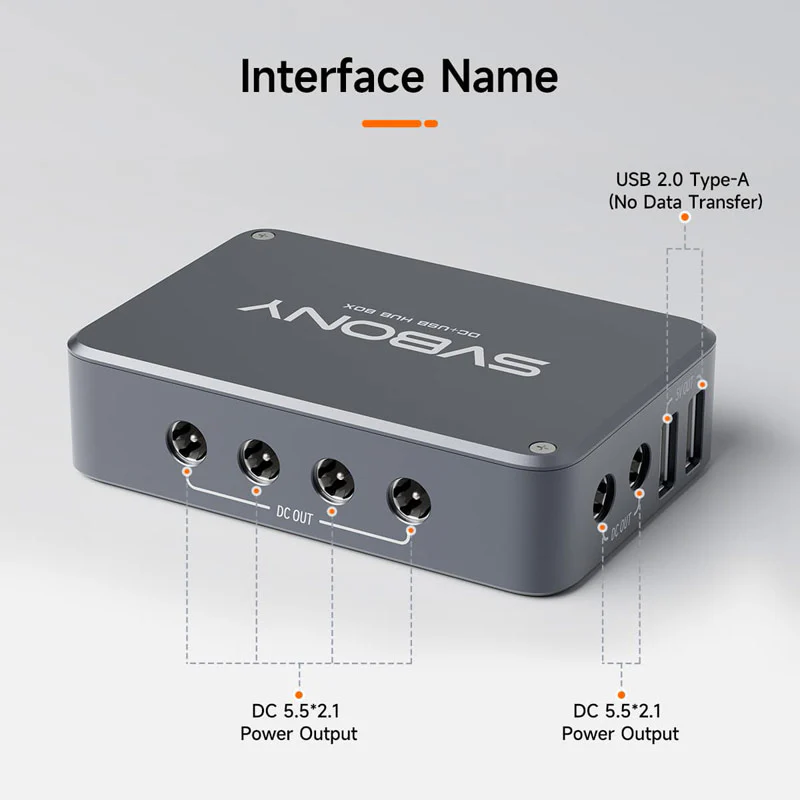 Svbony SV241 Astronomy Micro DC+USB HUB Box - Image 4