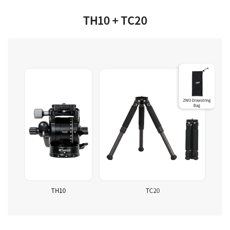 ZWO Seestar TH10 Fluid Tripod Head - Image 6